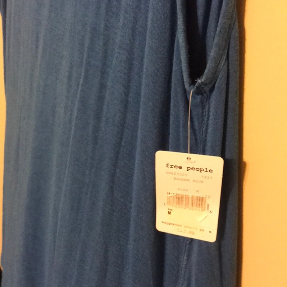 Free People | NWT Atlantic Knit Blue Tank Top - Picture 5 of 8